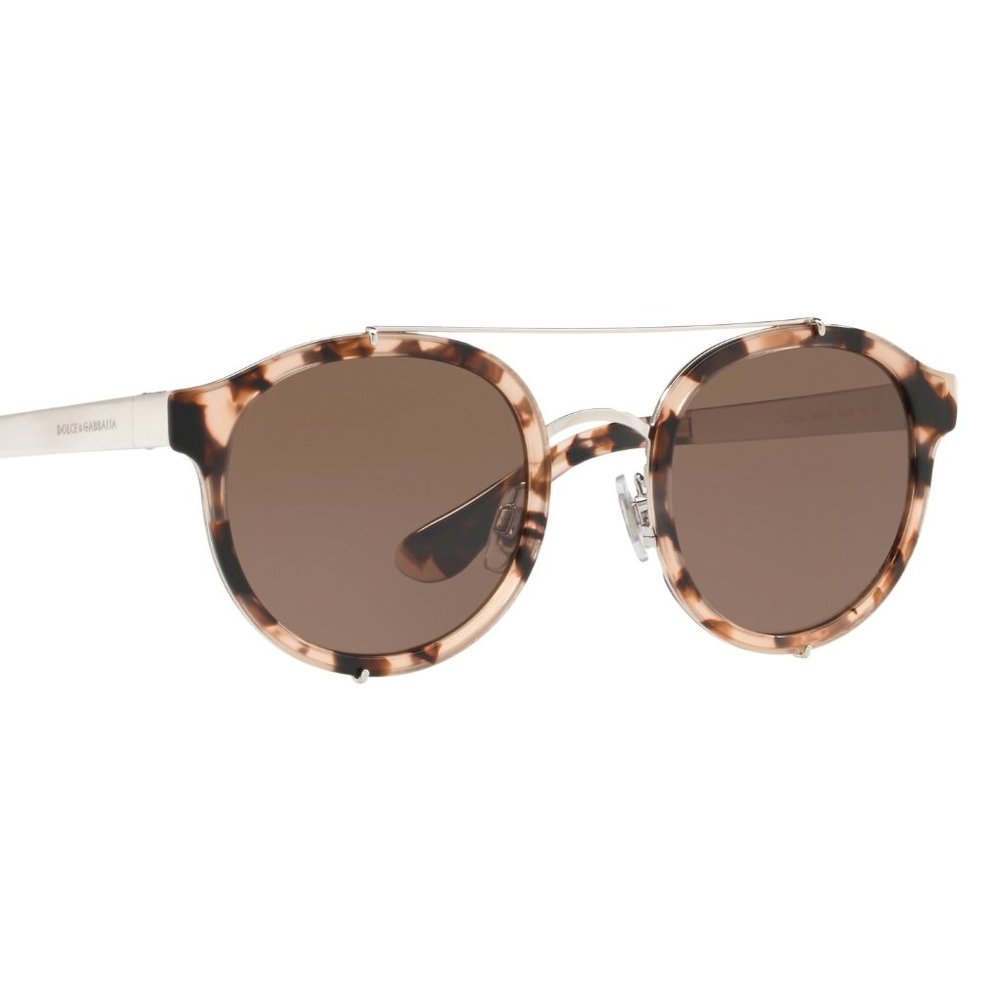 Dolce & Gabbana DG2184 Nude/Brown Sunglasses